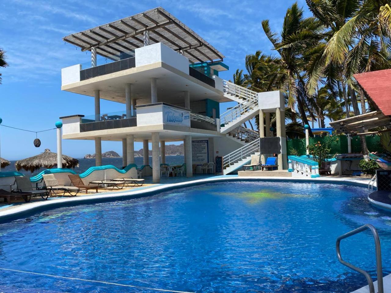 Bungalows Laguna Del Tule San Patricio Melaque Εξωτερικό φωτογραφία
